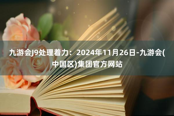 九游会J9处理着力：2024年11月26日-九游会(中国区)集团官方网站